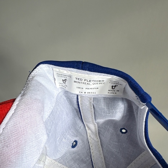 RARE NWT NEW YORK ISLANDERS NHL vintage ted fletcher snapback trucker hat hockey - Picture 9 of 9